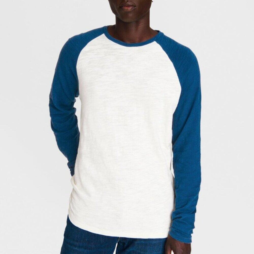 Rag & Bone Classic Raglan Flame Long Sleeve